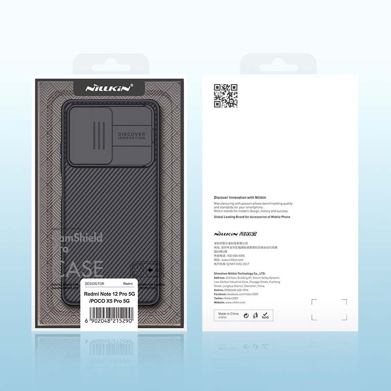 Nillkin Coque CamShield Pro Xiaomi Poco X5 Pro / Redmi Note 12 Pro 5G Noir - Ítem7
