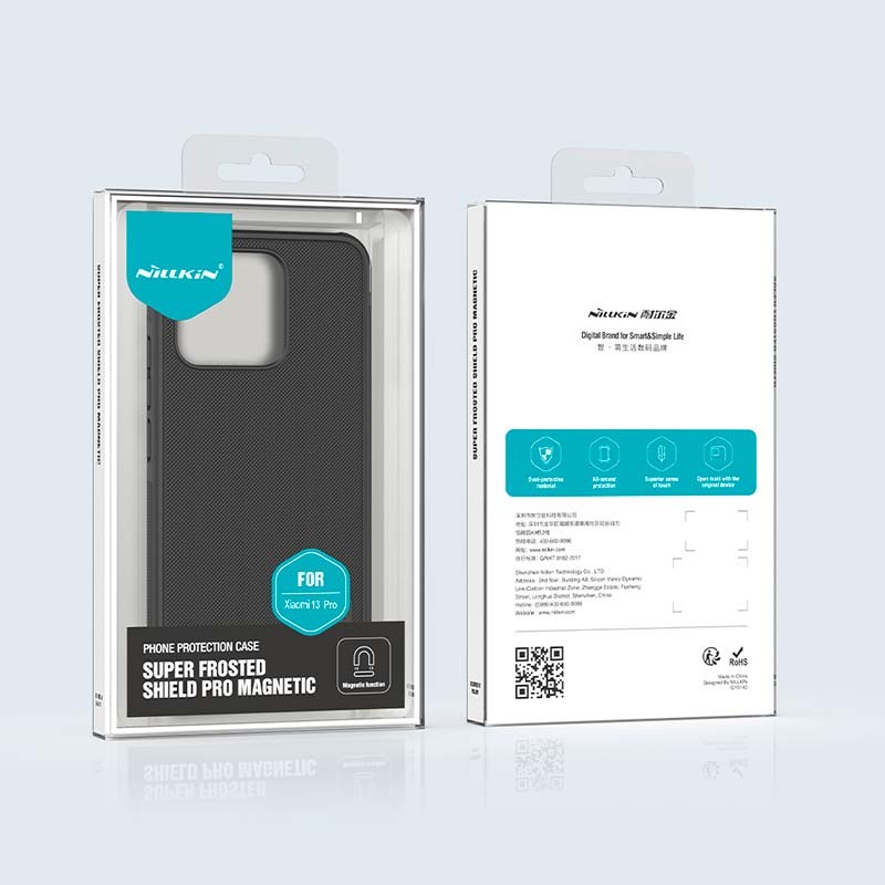Nillkin Coque en caoutchouc Magnetic Frosted Pro Xiaomi 13 Pro Noir - Ítem6
