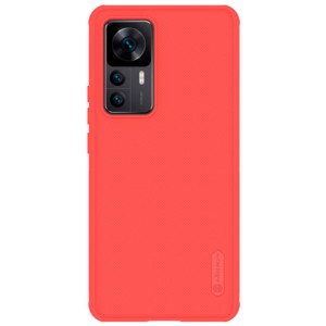 Nillkin Coque en caoutchouc Frosted Pro Xiaomi 12T / 12T Pro Rouge