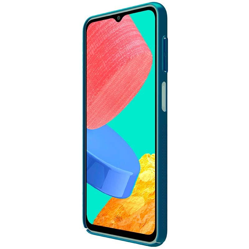 Nillkin Coque en caoutchouc Frosted Samsung Galaxy M33 5G Bleu - Ítem3