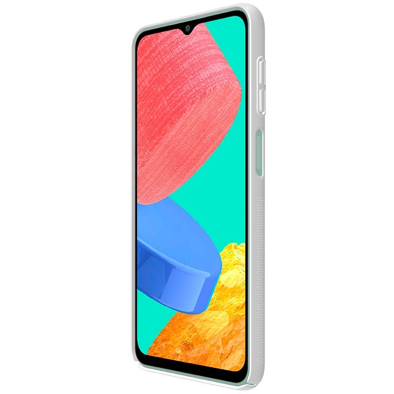 Coque en caoutchouc Frosted Nillkin pour Samsung Galaxy M33 5G Blanc - Ítem3