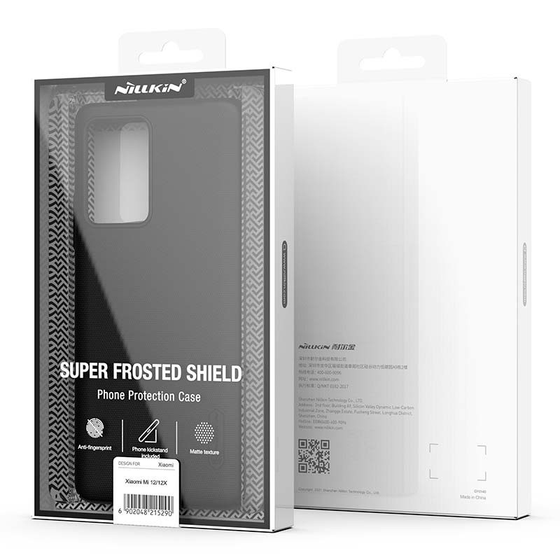 Nillkin Capa de borracha Frosted Xiaomi 12 / 12X Preto - Item6