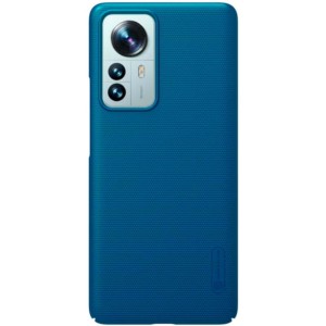 Coque en caoutchouc Frosted Nillkin pour Xiaomi 12 Pro Bleu