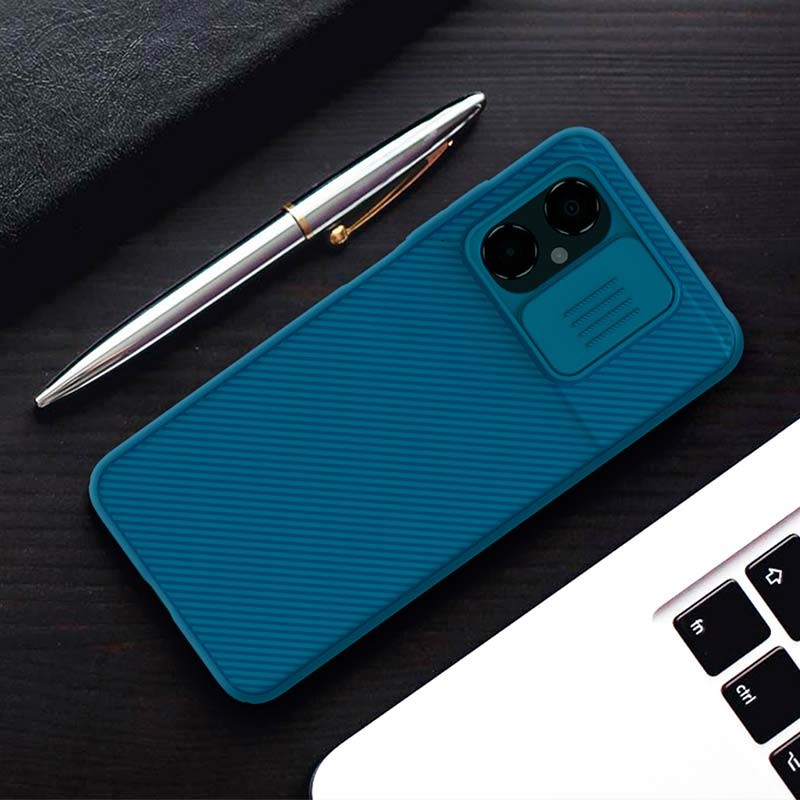 Nillkin Coque CamShield Xiaomi Poco M4 5G Bleu - Ítem5