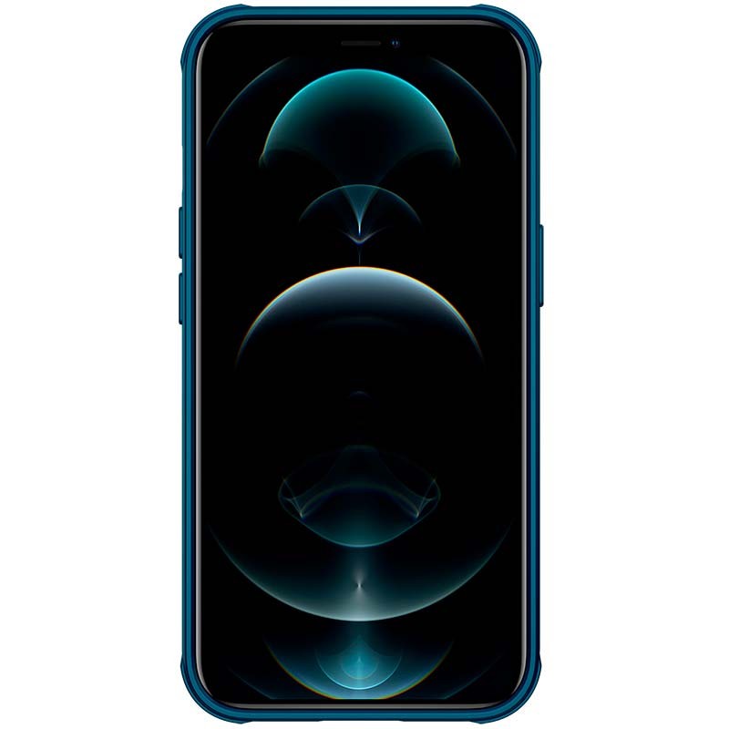 Nillkin Capa CamShield Leather iPhone 13 Azul - Item3