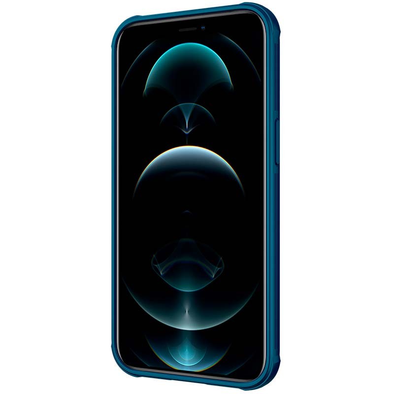 Nillkin Capa CamShield Leather iPhone 13 Azul - Item4