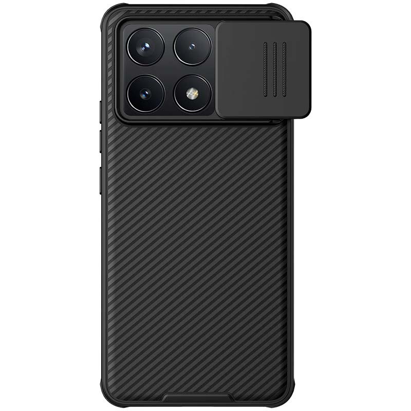 Funda CamShield Pro negra de Nillkin para Xiaomi Poco F6 Pro 5G - Ítem