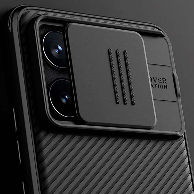 Funda CamShield Pro negra de Nillkin para Xiaomi Poco F6 Pro 5G - Ítem1