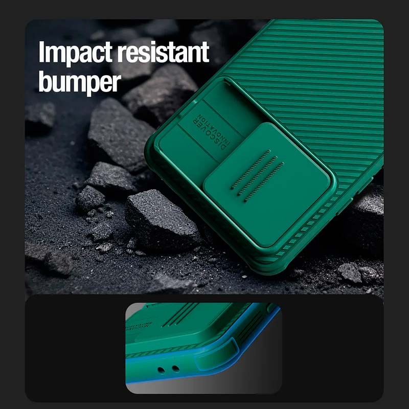 Funda CamShield Pro negra de Nillkin para Xiaomi Poco F6 Pro 5G - Ítem3