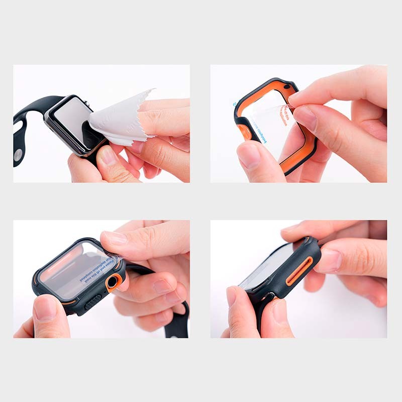 Coque Nillkin CrashBumper pour Apple Watch de 44 mm - Compatible avec Apple Watch 4/5/6/SE - Ítem5
