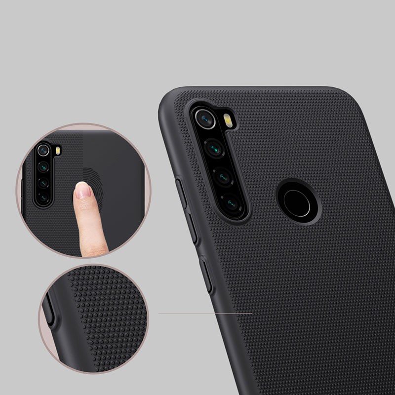 Funda de goma Frosted de Nillkin para Xiaomi Redmi Note 8 - Ítem24