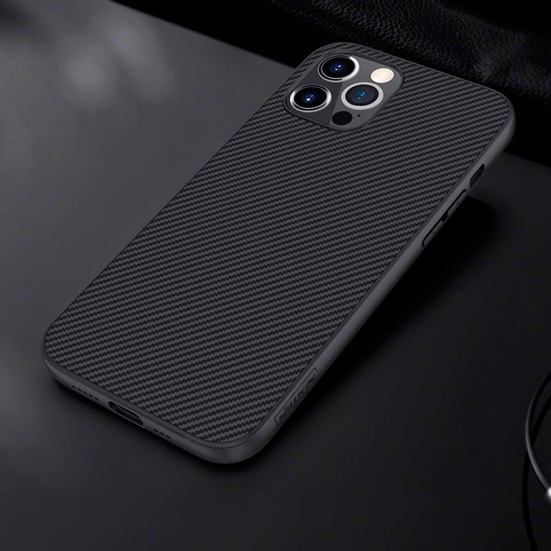 Funda de fibra sintética de Nillkin para iPhone 12 / iPhone 12 Pro - Ítem4