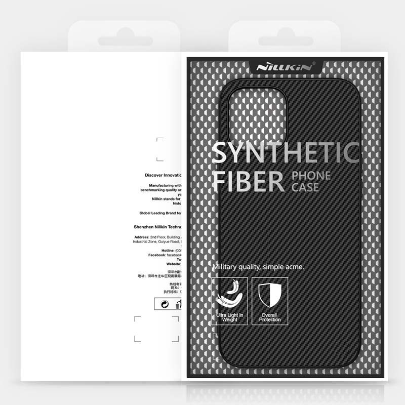 Funda de fibra sintética de Nillkin para iPhone 12 / iPhone 12 Pro - Ítem5