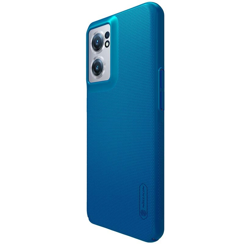 Coque en caoutchouc Frosted Nillkin pour Oneplus Nord CE 2 5G Bleu - Ítem1