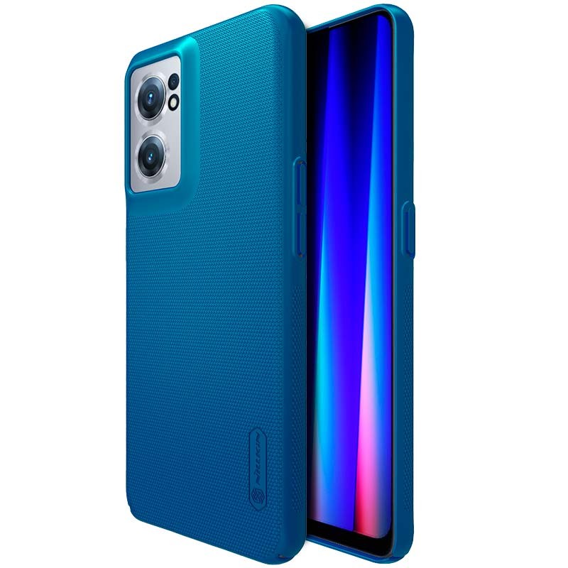 Coque en caoutchouc Frosted Nillkin pour Oneplus Nord CE 2 5G Bleu - Ítem4