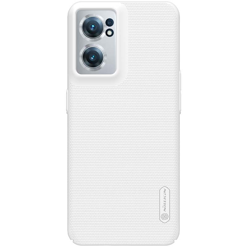 Coque en caoutchouc Frosted Nillkin pour Oneplus Nord CE 2 5G Blanc - Ítem