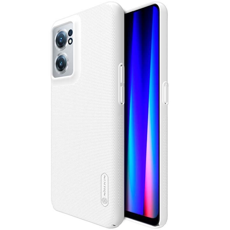 Coque en caoutchouc Frosted Nillkin pour Oneplus Nord CE 2 5G Blanc - Ítem4