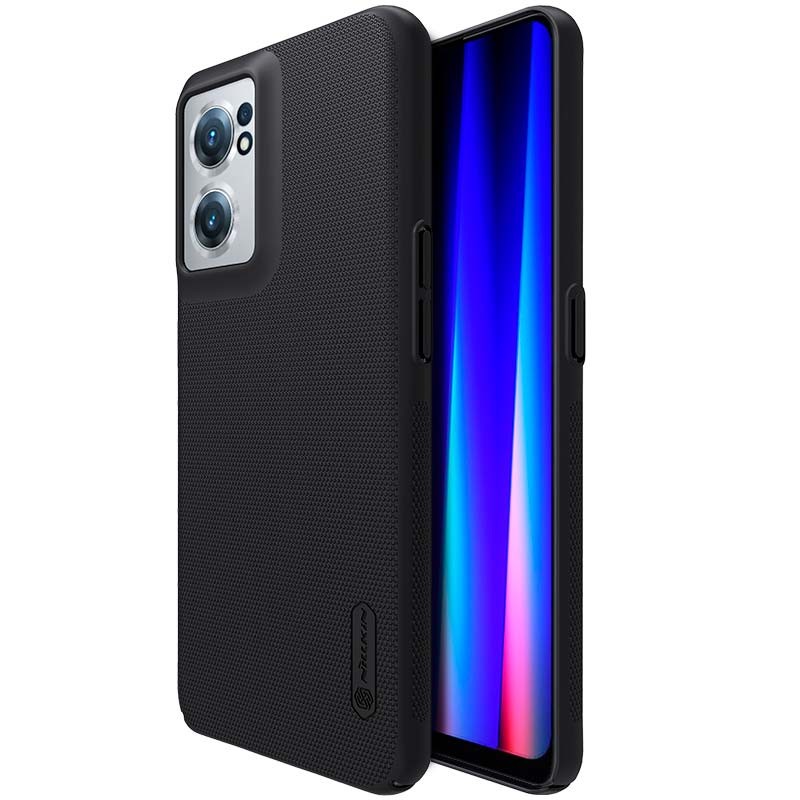 Funda de goma Frosted de Nillkin para Oneplus Nord CE 2 5G Negro - Ítem4