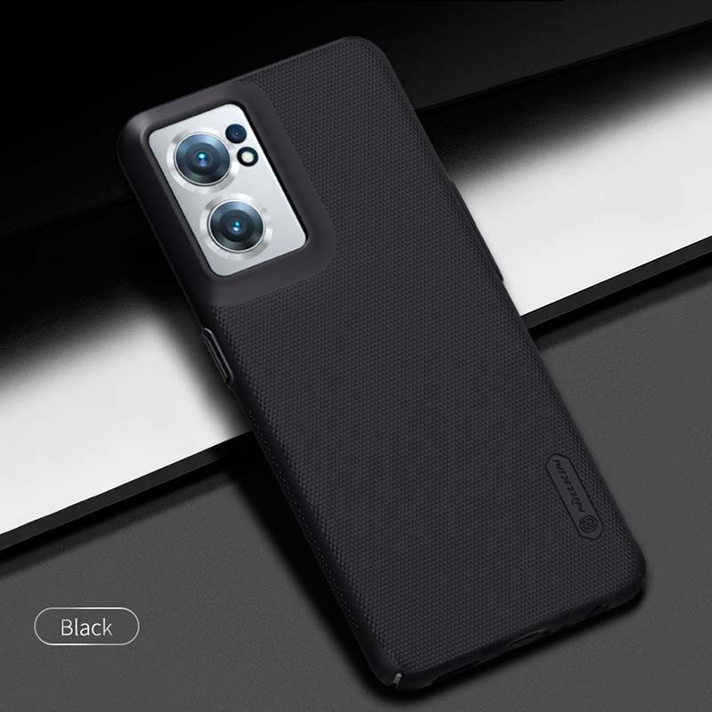 Funda de goma Frosted de Nillkin para Oneplus Nord CE 2 5G Negro - Ítem5