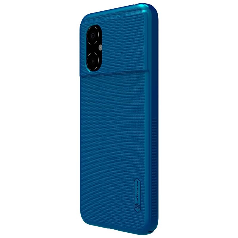 Nillkin Coque en caoutchouc Frosted Xiaomi Poco M4 5G Bleu - Ítem2