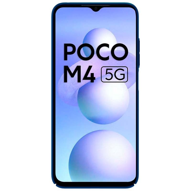 Nillkin Coque en caoutchouc Frosted Xiaomi Poco M4 5G Bleu - Ítem3