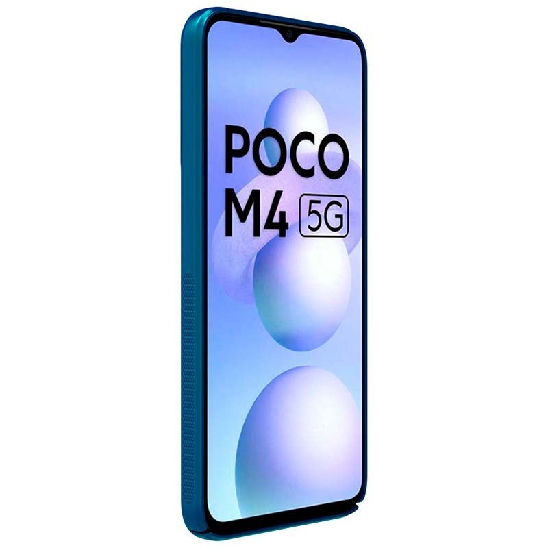 Nillkin Coque en caoutchouc Frosted Xiaomi Poco M4 5G Bleu - Ítem4