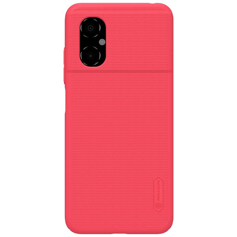 Nillkin Capa de borracha Frosted Xiaomi Poco M4 5G Vermelho - Item