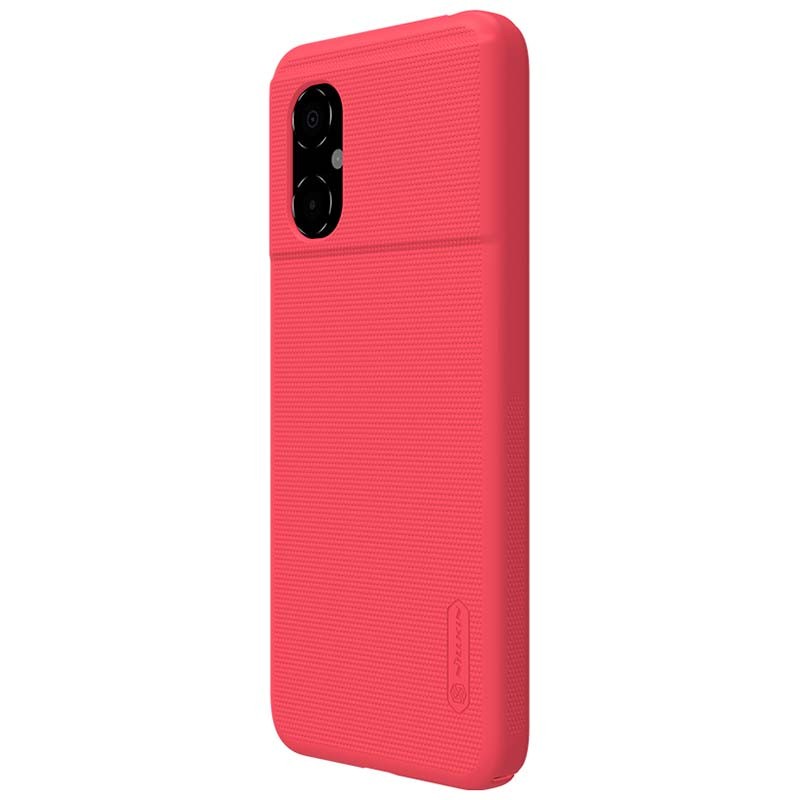 Nillkin Coque en caoutchouc Frosted Xiaomi Poco M4 5G Rouge - Ítem2