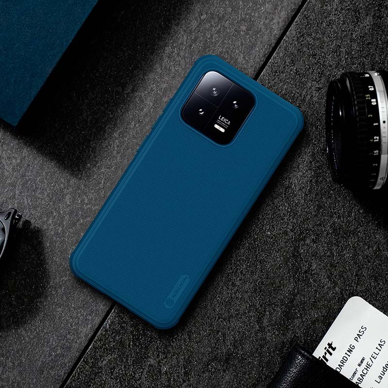 Nillkin Coque en caoutchouc Frosted Pro Xiaomi 13 Bleu - Ítem6