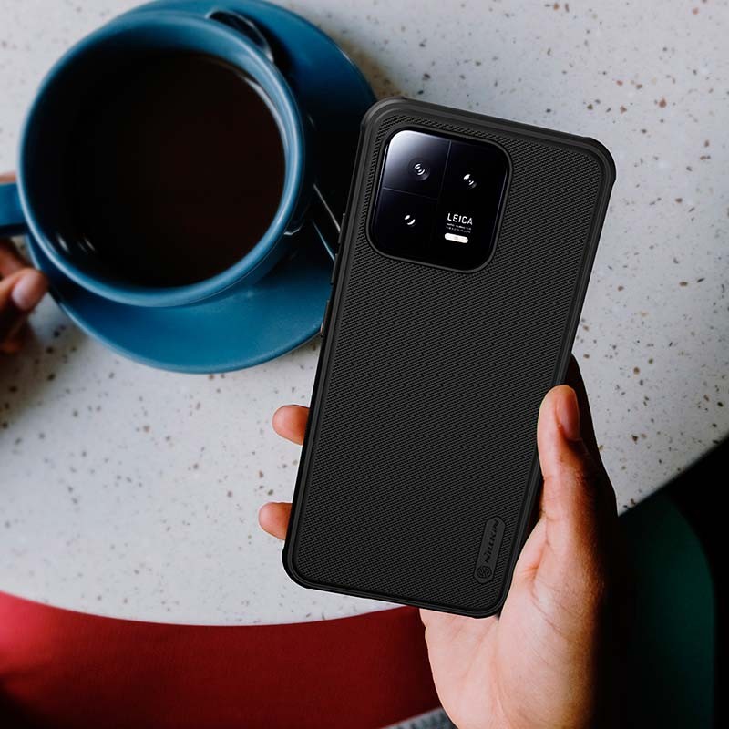 Nillkin Funda de goma Magnetic Frosted Pro Xiaomi 13 Negro - Ítem6