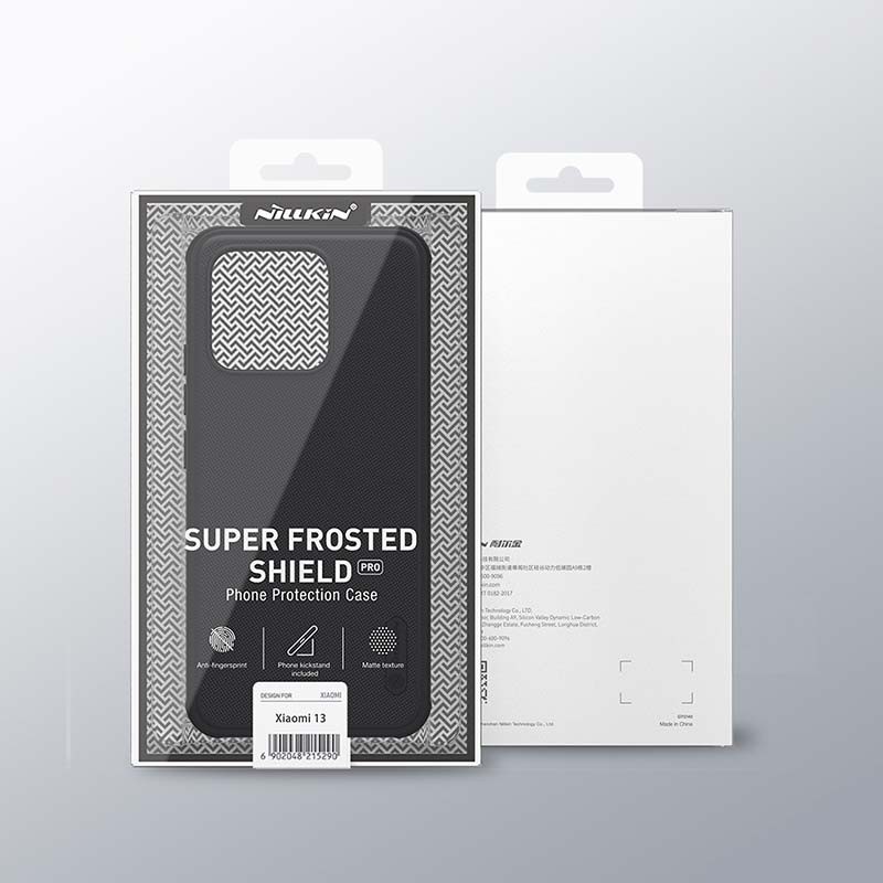 Nillkin Coque en caoutchouc Frosted Pro Xiaomi 13 Noir - Ítem7