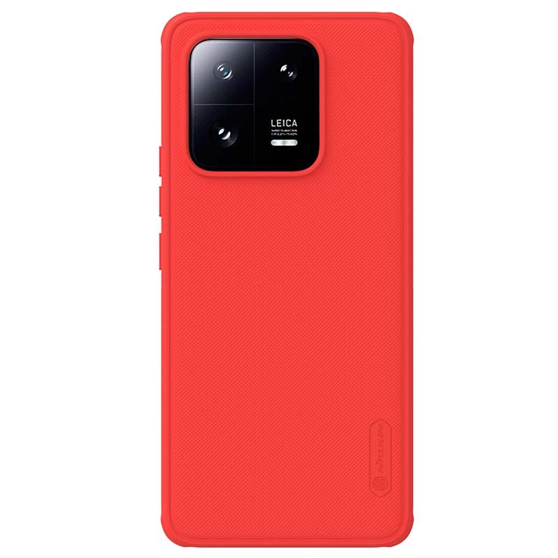 Nillkin Coque en caoutchouc Frosted Pro Xiaomi 13 Pro Rouge - Ítem