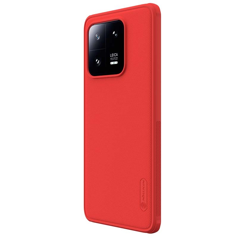 Nillkin Coque en caoutchouc Frosted Pro Xiaomi 13 Pro Rouge - Ítem1