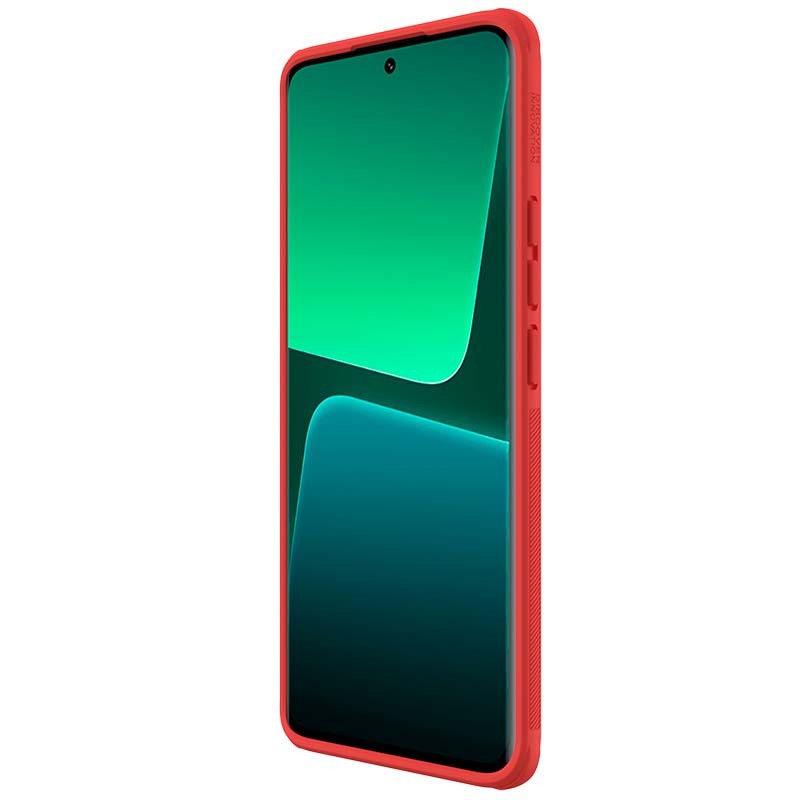 Nillkin Coque en caoutchouc Frosted Pro Xiaomi 13 Pro Rouge - Ítem4