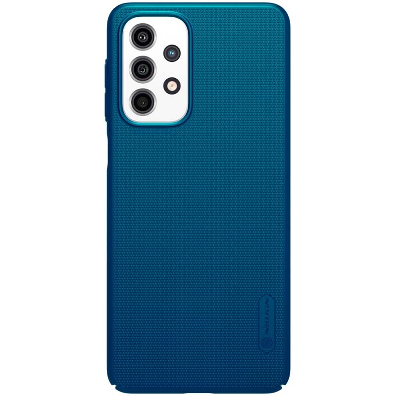 Capa de borracha Frosted de Nillkin para Samsung Galaxy A33 5G Azul - Item