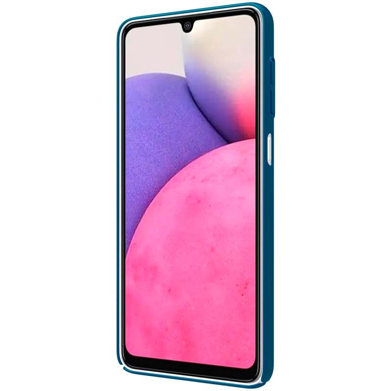 Capa de borracha Frosted de Nillkin para Samsung Galaxy A33 5G Azul - Item3