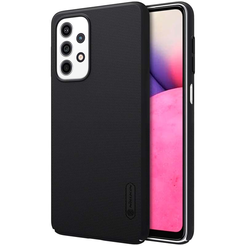 Coque en caoutchouc Frosted Nillkin pour Samsung Galaxy A33 5G Noir - Ítem4