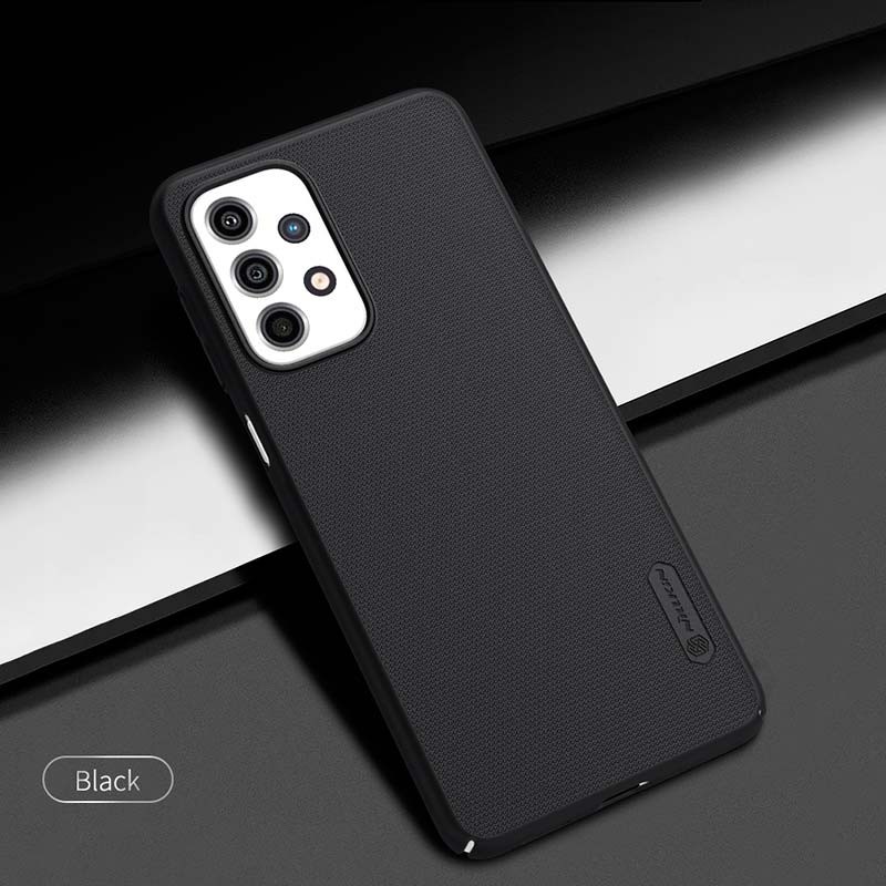 Coque en caoutchouc Frosted Nillkin pour Samsung Galaxy A33 5G Noir - Ítem5