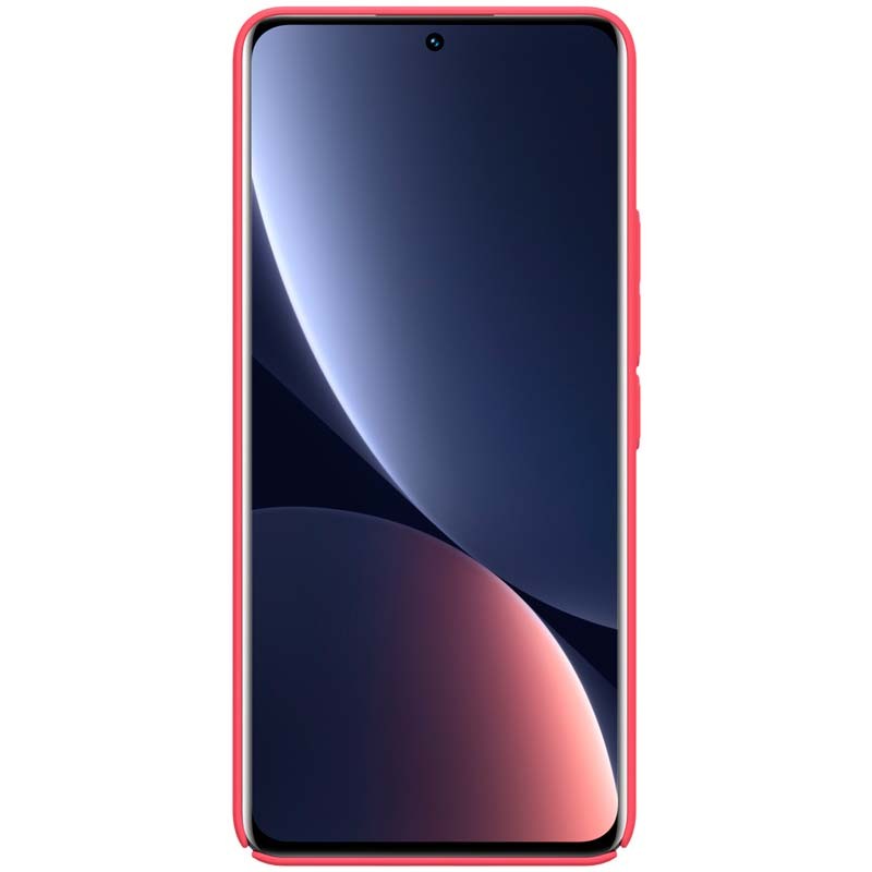 Funda de goma Frosted de Nillkin para Xiaomi 12 Lite Rojo - Ítem2