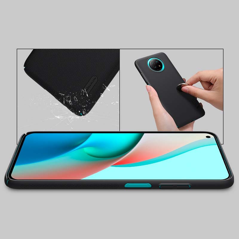 Coque en caoutchouc Frosted Nillkin pour Xiaomi Redmi Note 9T 5G - Ítem8