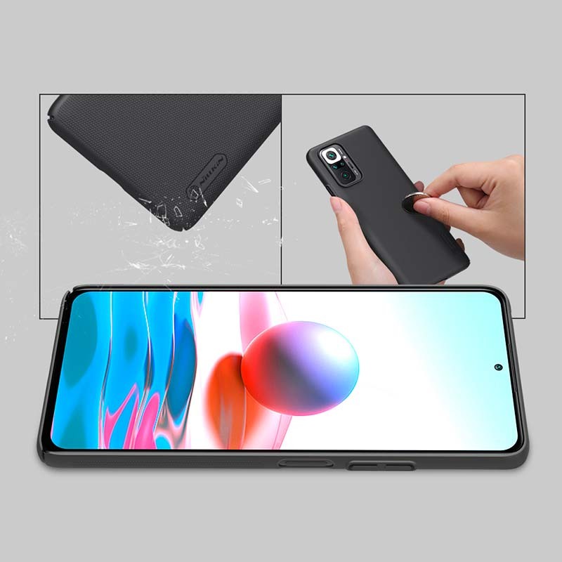 Funda de goma Frosted de Nillkin para Xiaomi Redmi Note 10 Pro - Ítem7