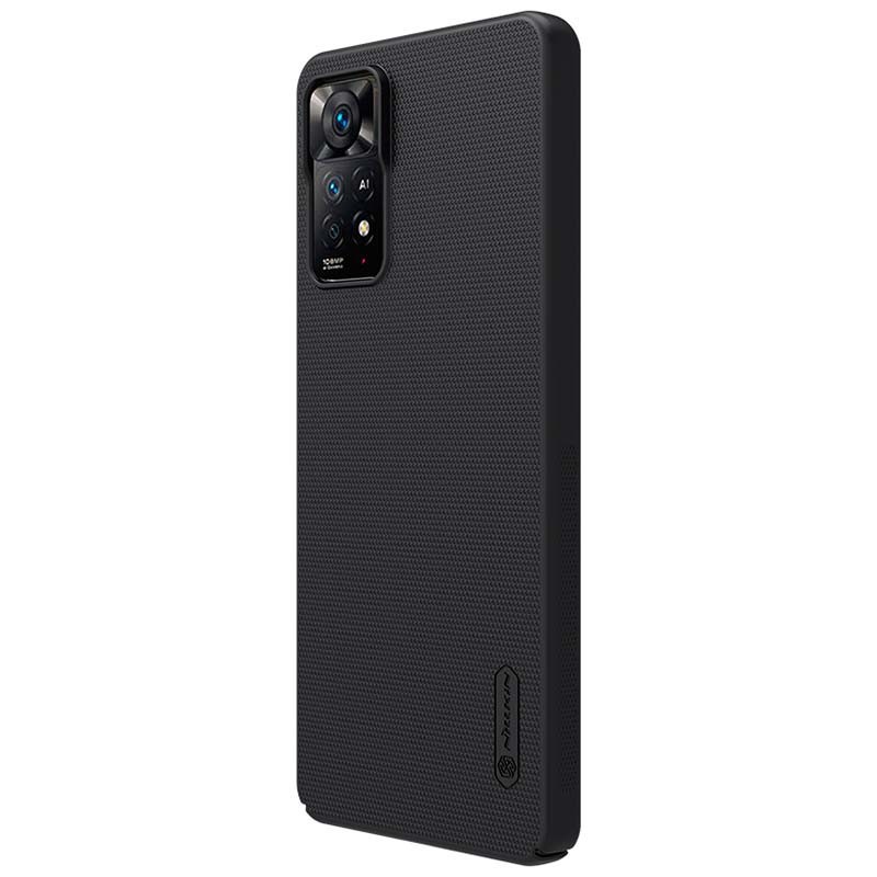 Coque en caoutchouc Frosted Nillkin pour Xiaomi Redmi Note 11 Pro Noir - Ítem1