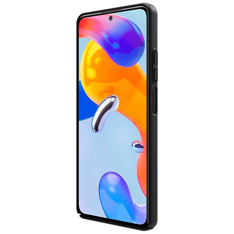 Funda de goma Frosted de Nillkin para Xiaomi Redmi Note 11 Pro Negro - Ítem4