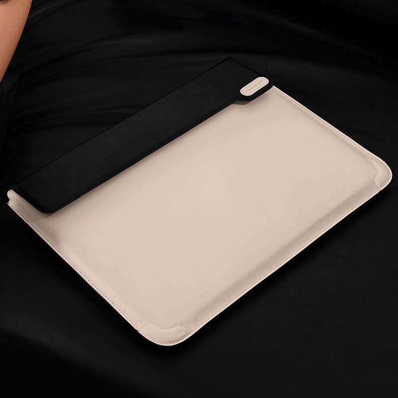 Nillkin Capa 14'' Versatile Laptop Sleeve Horizontal Branco Creme-Preto - Item7