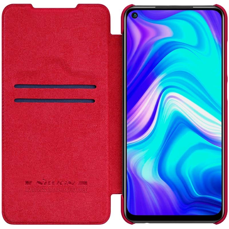 Capa de cuoro Qin de Nillkin pour Xiaomi Redmi Note 9 - Item7