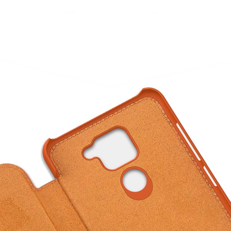 Capa de cuoro Qin de Nillkin pour Xiaomi Redmi Note 9 - Item9
