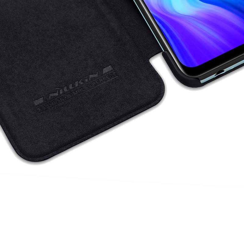 Capa de cuoro Qin de Nillkin pour Xiaomi Redmi Note 9 - Item11