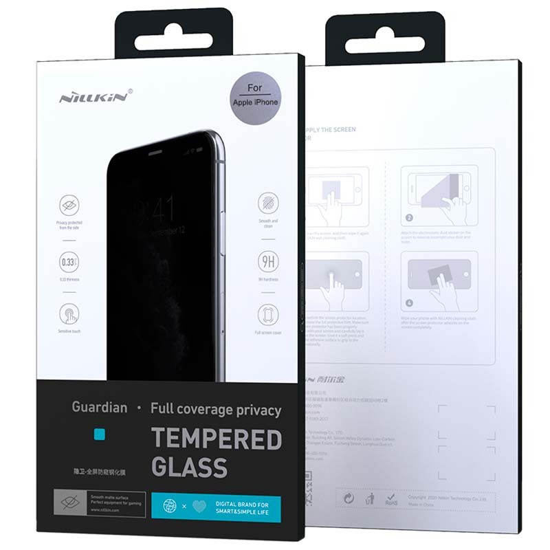 Protecteur en verre trempé Nillkin Guardian 3D pour iPhone 12 Mini - Ítem6