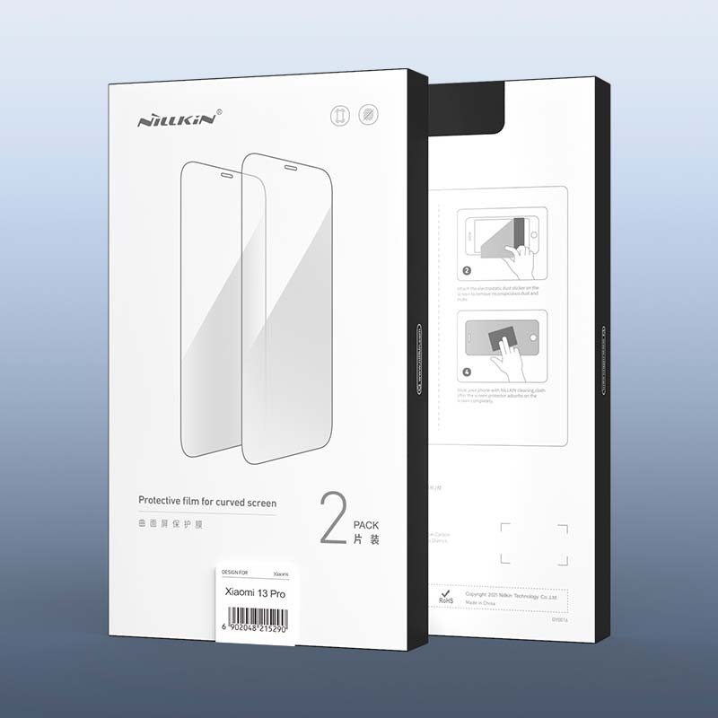 Pack x2 Nillkin Protector de pantalla Impact Resistant Curved Xiaomi 13 Pro - Ítem4