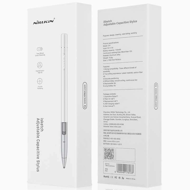 Nillkin iSketch Stylus Capacitivo Regulável - Item11